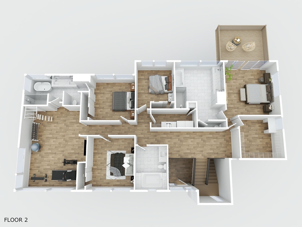 25 Holly Way Canton, MA 02021 - Photo 6 of 25 an aerial view of a livingroom with furniture