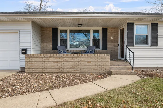 front view of the house