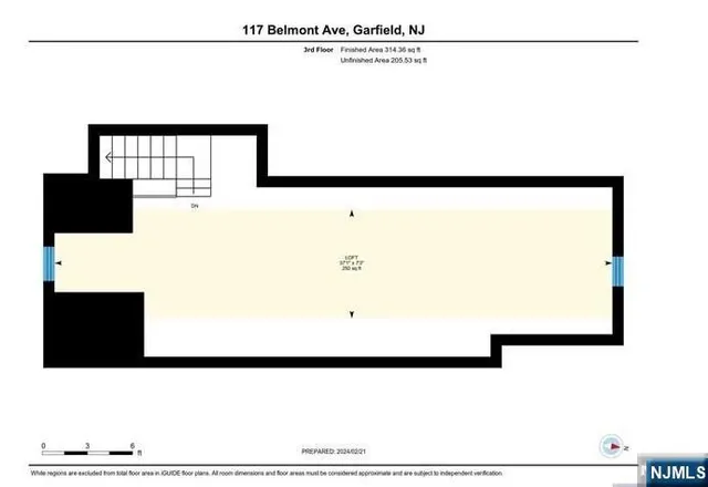 $2,600 | 117 Belmont Avenue, Unit 2, Garfield, NJ 07026