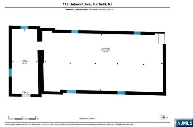 $2,600 | 117 Belmont Avenue, Unit 2, Garfield, NJ 07026