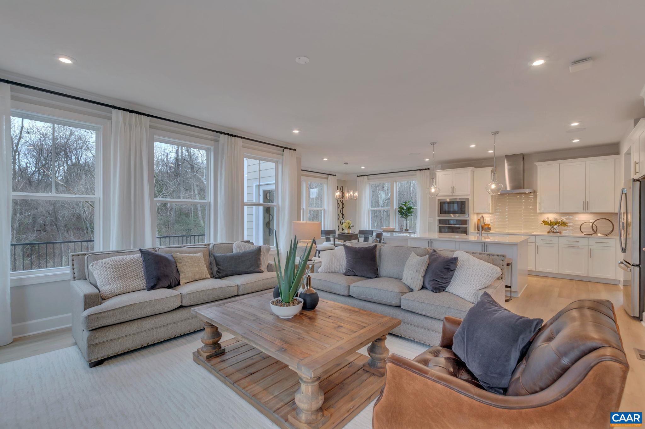 3059 Rambling Brk Lane Crozet, VA 22932 - Photo 5 of 30 a living room with furniture and a large window