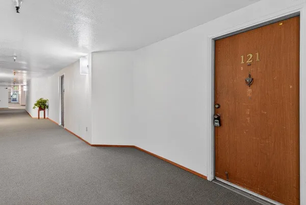 a view of empty room
