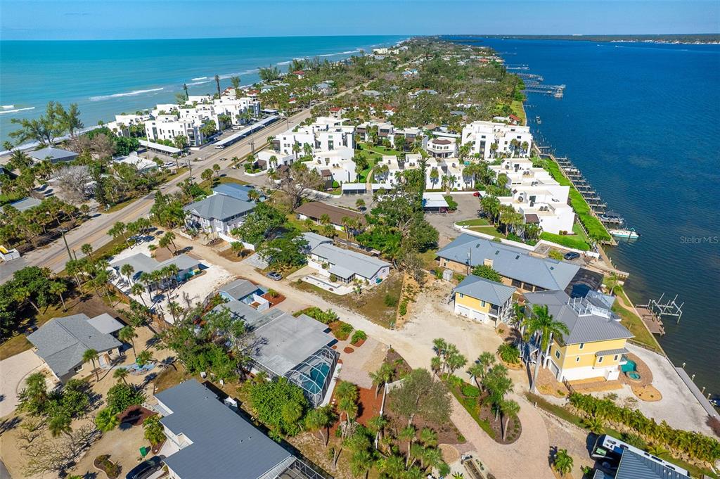 2835 North Beach Road, Unit A Englewood, FL 34223 - Photo 6 of 58 an aerial view of a house