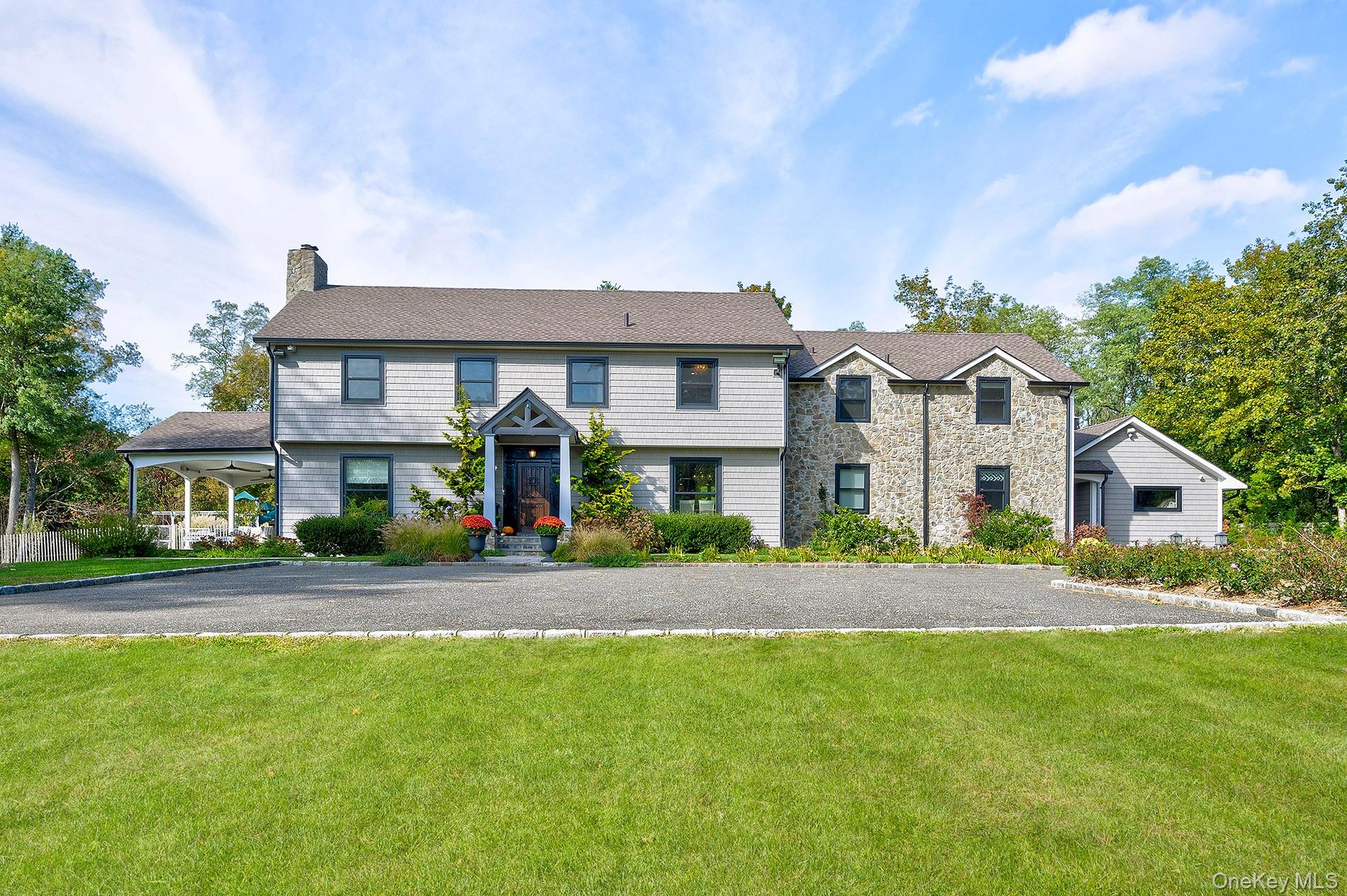1173 Pine Valley Road Oyster Bay, NY 11771 - Photo 1 of 1 a front view of a house with a yard