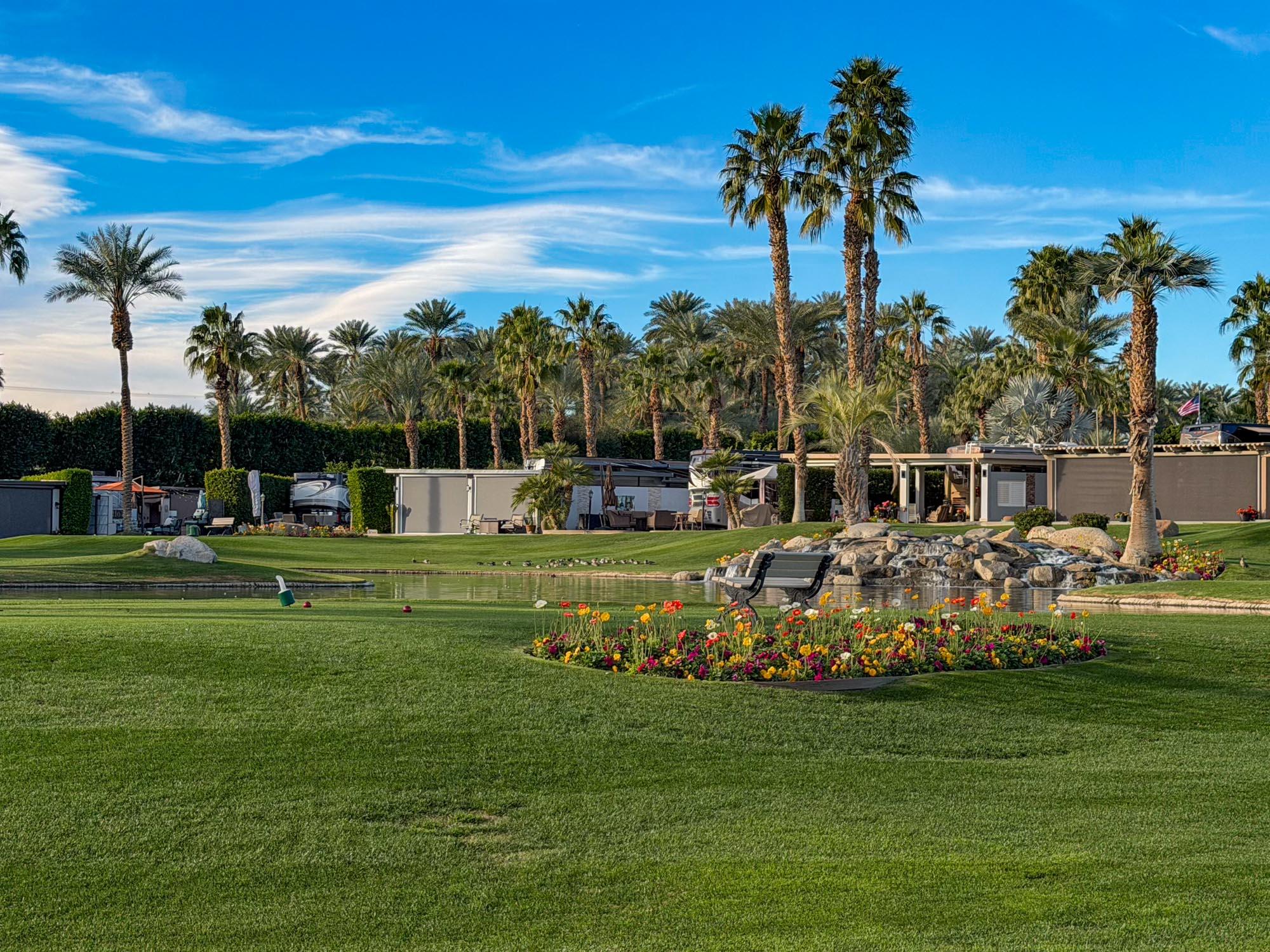 80394 Ave 48, Unit 298 Indio, CA 92201 - Photo 13 of 25 a view of a park with large trees
