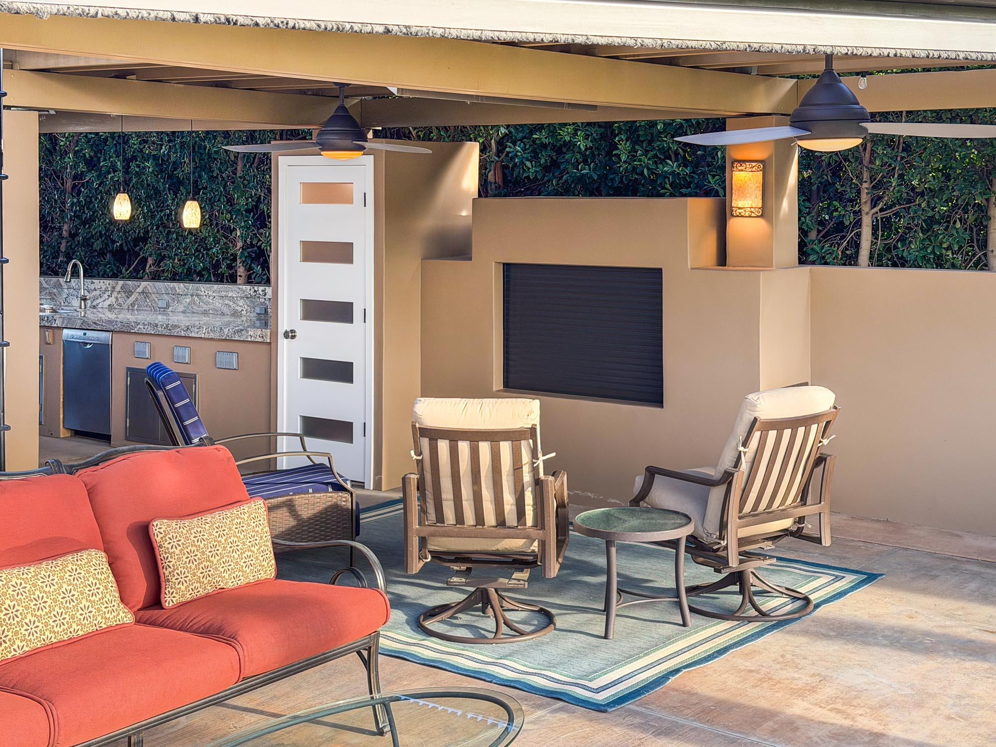 80394 Ave 48, Unit 298 Indio, CA 92201 - Photo 19 of 25 a outdoor living area with furniture and outdoor seating