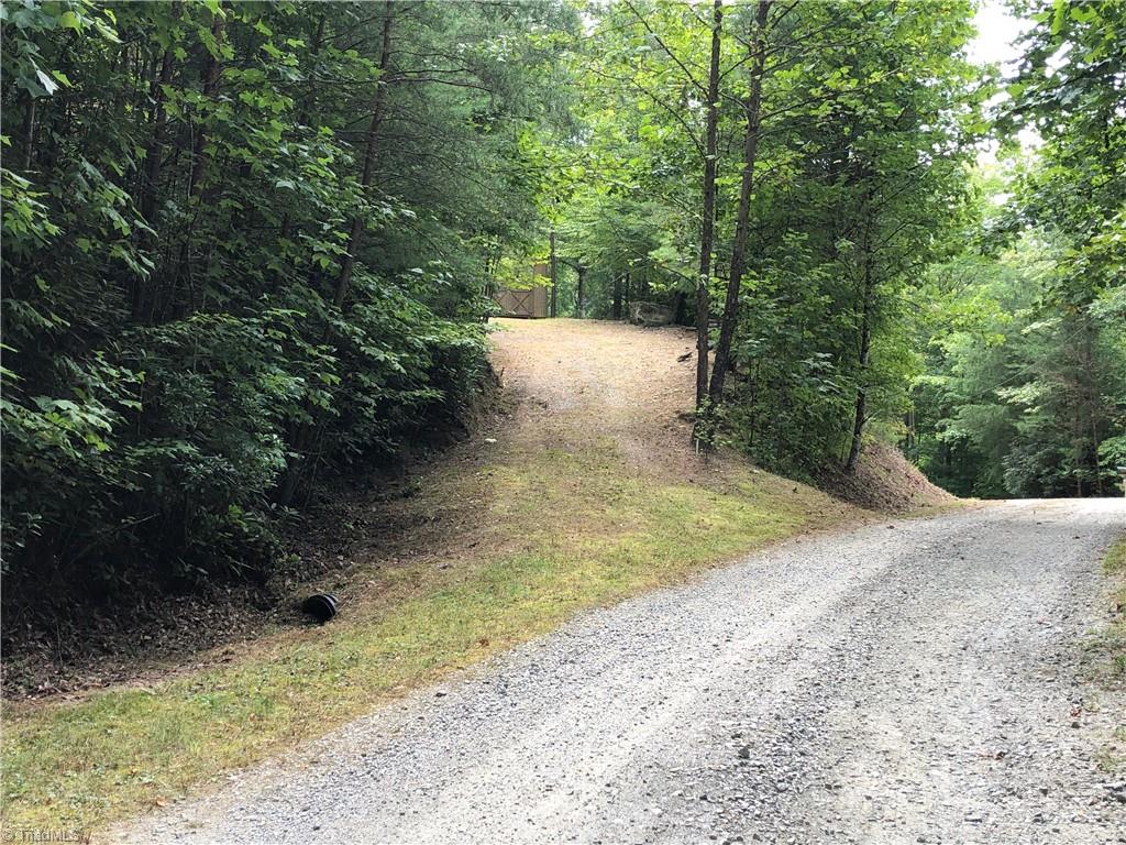 Lot 5 B Valley View Drive Purlear, NC 28665 - Photo 2 of 31 Driveway to building site