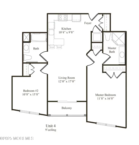 $3,650 | 2 Henessey Boulevard, Unit 304, Atlantic Highlands, NJ 07716