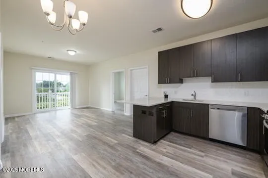 a kitchen with stainless steel appliances granite countertop a sink dishwasher a stove and a microwave oven on granite countertops