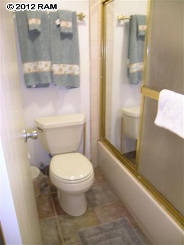 2531 South Kihei Road, Unit C211 Kihei, HI 96753 - Photo 12 of 12 a white toilet sitting next to a bathroom sink
