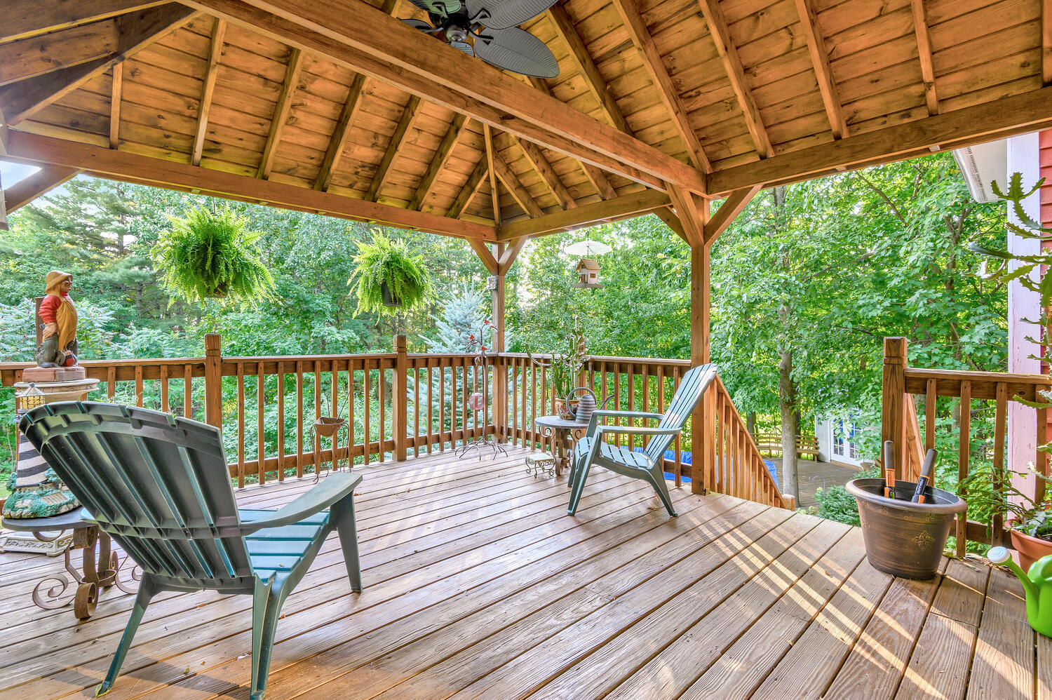 468 Webbs Mills Road Raymond, ME 04071 - Photo 36 of 47 Backyard Deck