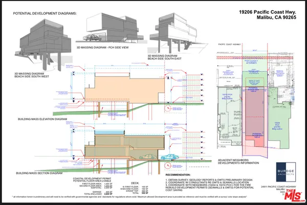 a view of a balcony with ocean view