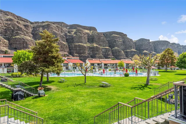 a view of outdoor space and yard