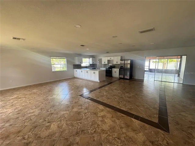 a view of empty room