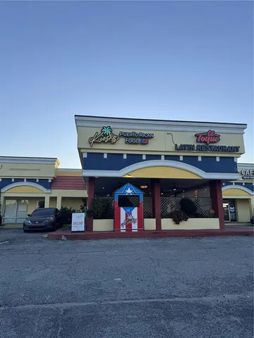 a view of a car park