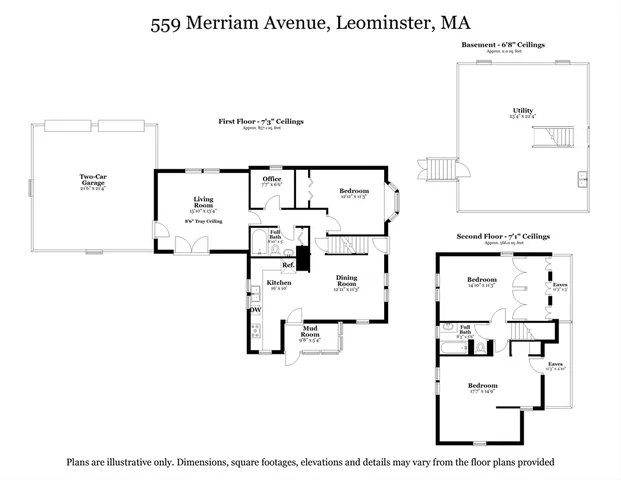 $469,900 | 559 Merriam Avenue, Leominster, MA 01453