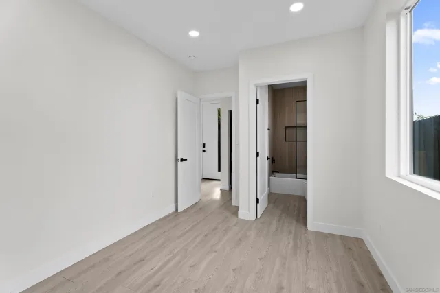 wooden floor in an empty room