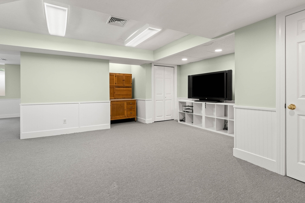3 Woodland Road Boxford, MA 01921 - Photo 20 of 37 a view of a livingroom with furniture and a flat screen tv