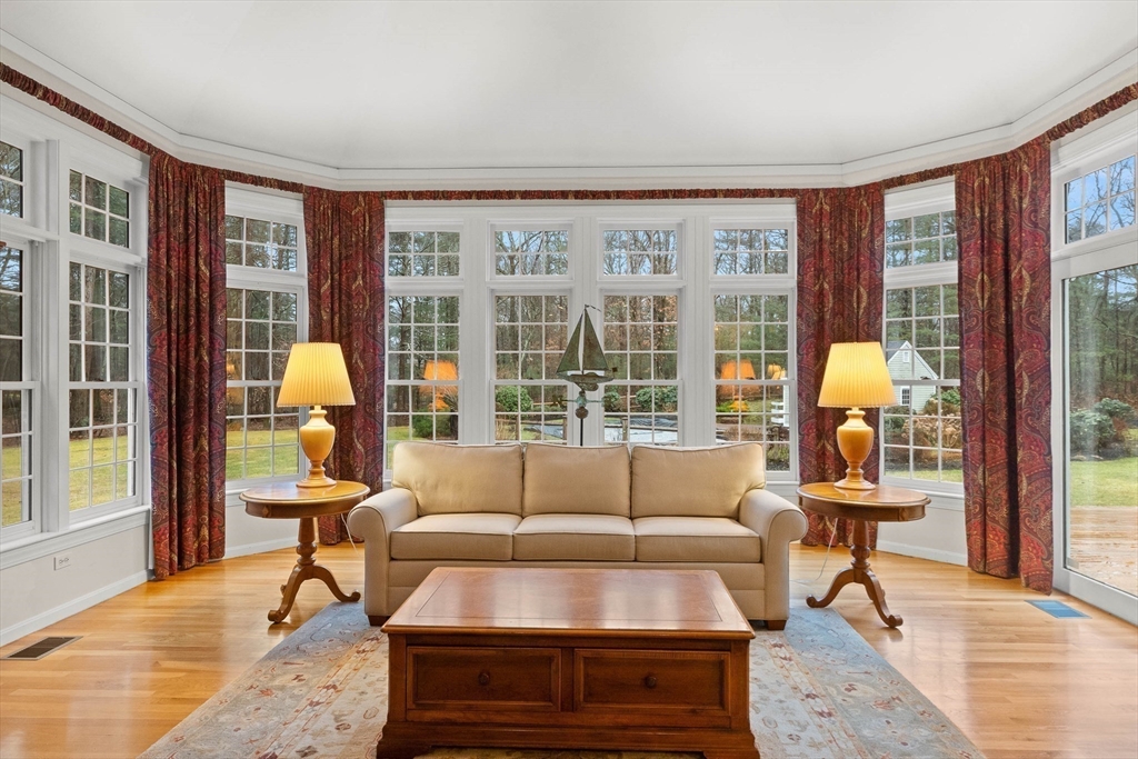 3 Woodland Road Boxford, MA 01921 - Photo 28 of 37 a living room with furniture and a window