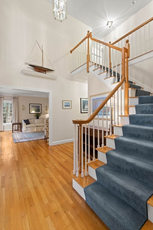 3 Woodland Road Boxford, MA 01921 - Photo 31 of 37 a view of entryway and hall with wooden floor