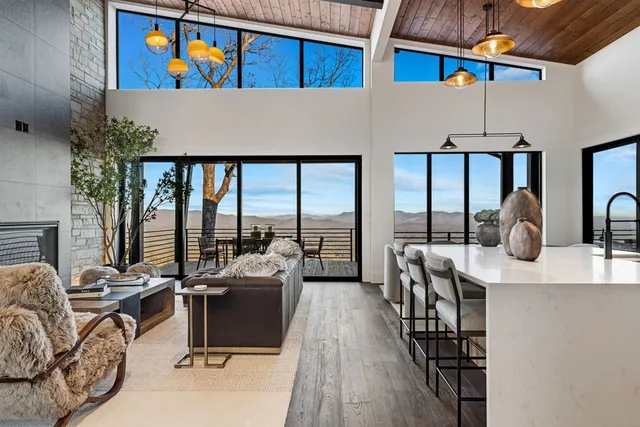 a bathroom with a tub and a sink
