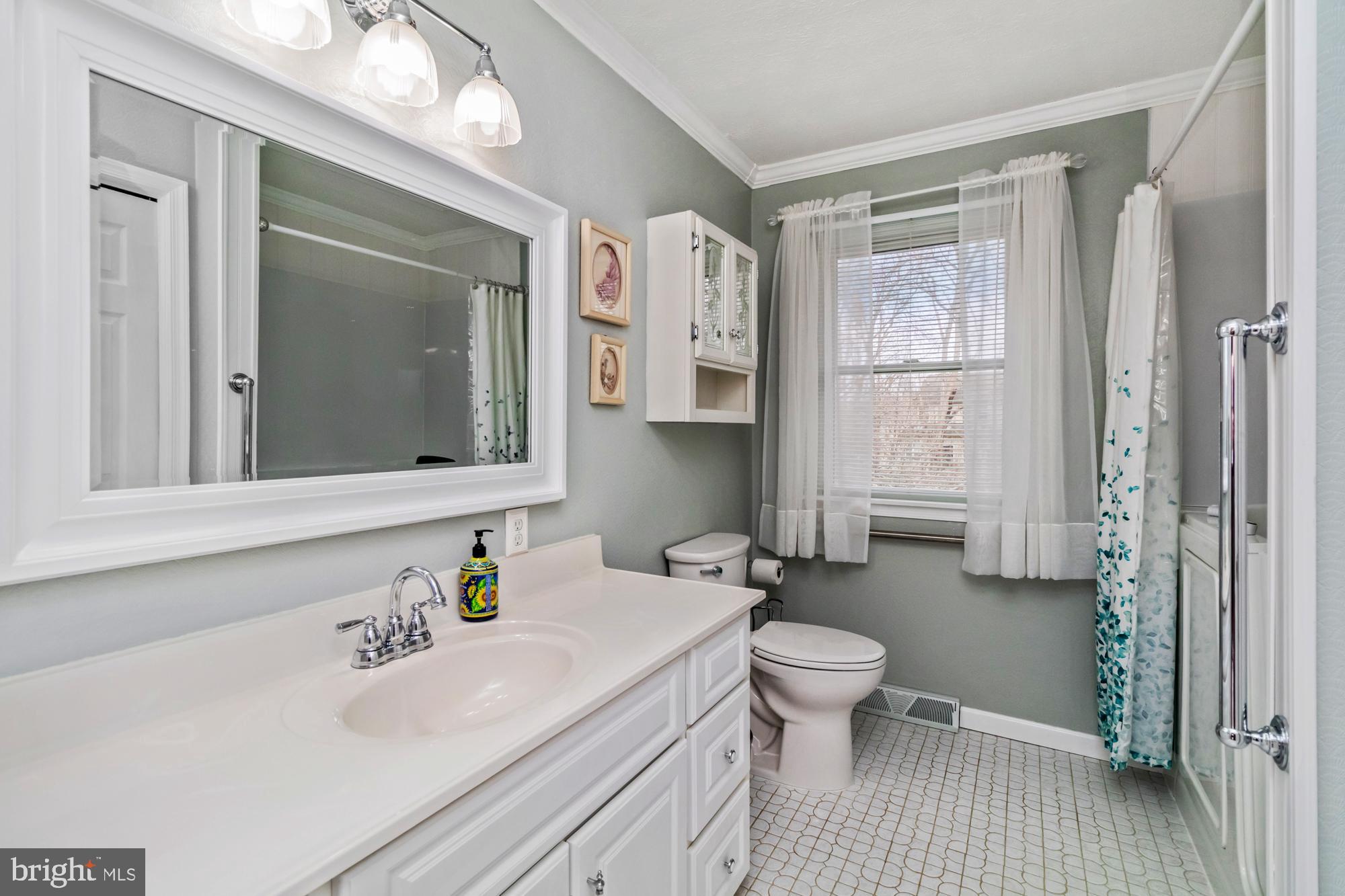 529 Beards Hill Road Aberdeen, MD 21001 - Photo 38 of 65 a bathroom with a sink toilet and shower