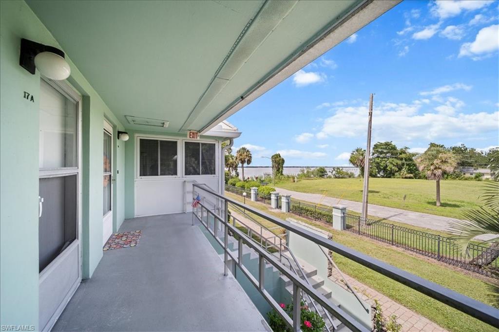 3225 East Riverside Drive, Unit 17A Fort Myers, FL 33916 - Photo 19 of 30 View of balcony
