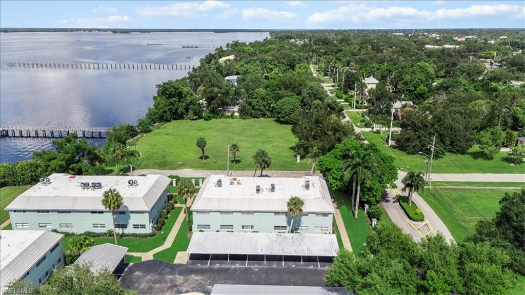 3225 East Riverside Drive, Unit 17A Fort Myers, FL 33916 - Photo 27 of 30 Aerial view of a nearby body of water
