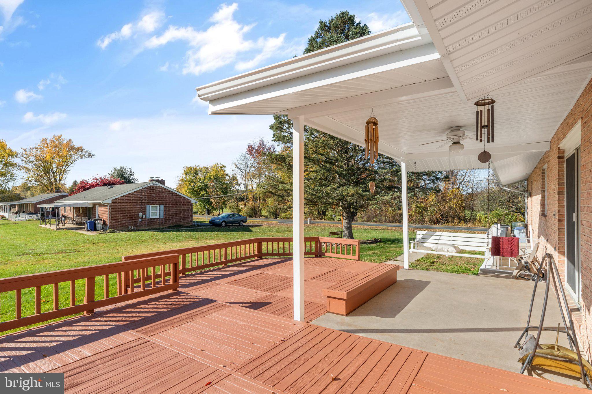 800 Maxa Road Aberdeen, MD 21001 - Photo 35 of 37 Back Deck and Patio