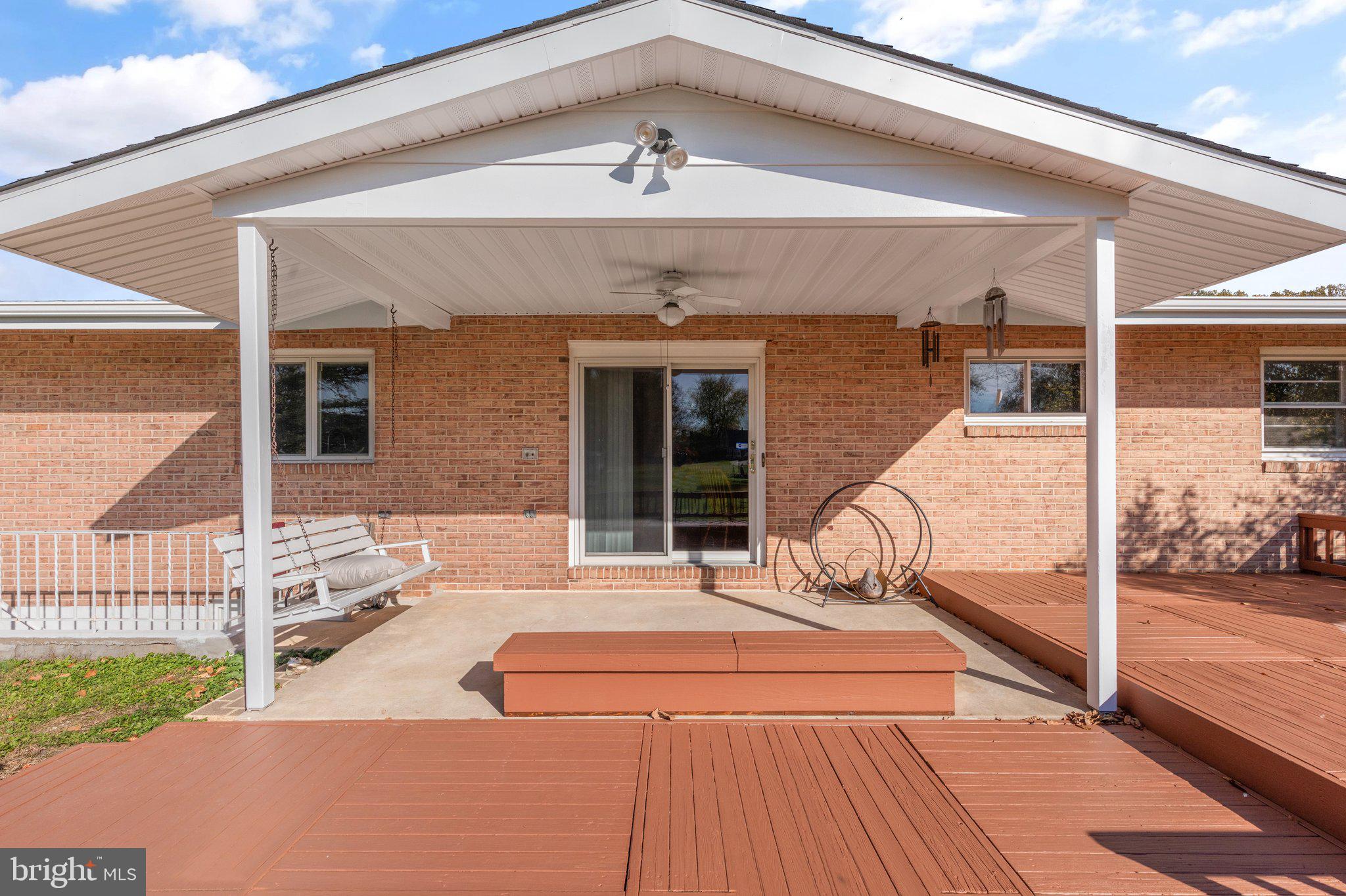 800 Maxa Road Aberdeen, MD 21001 - Photo 36 of 37 Back Deck and Patio