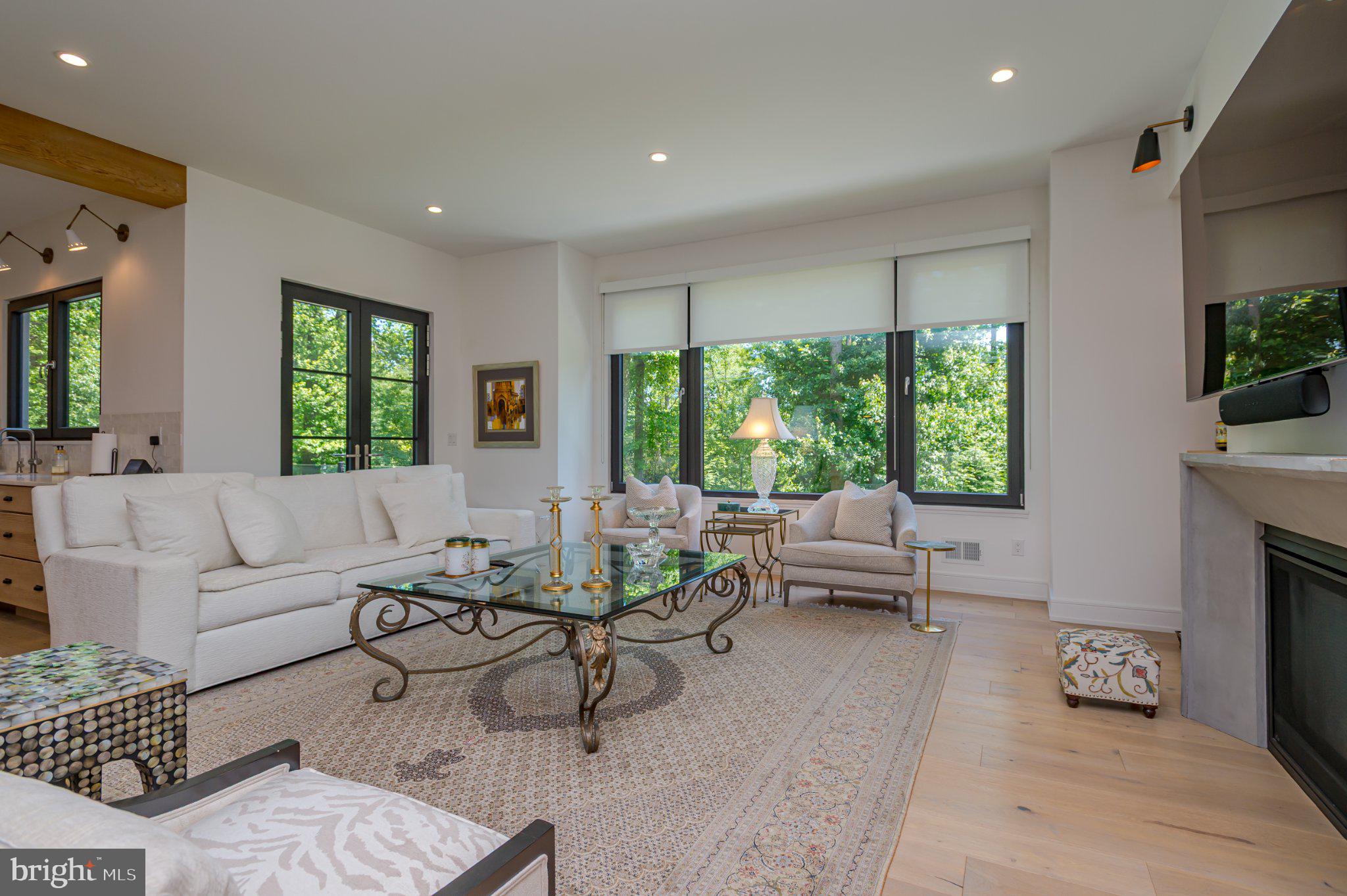 1267 Stuart Road Princeton, NJ 08540 - Photo 4 of 40 Bright and airy living space with nature views.