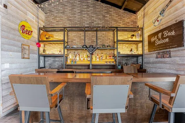 a view of a bar restaurant