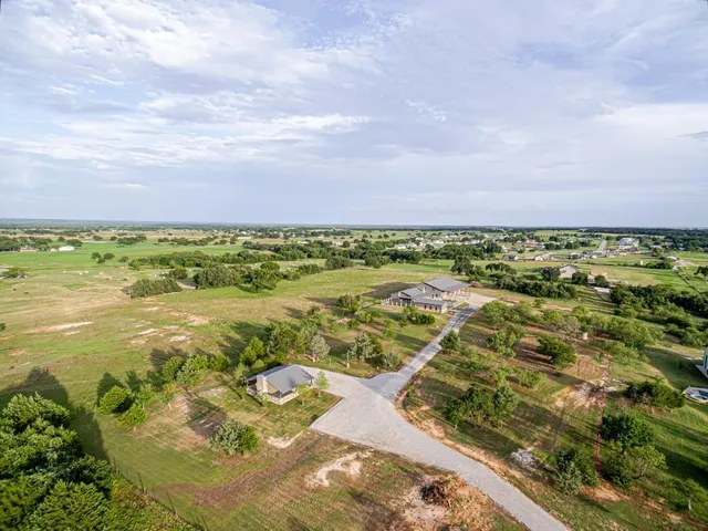 a view of a swimming pool with a lake