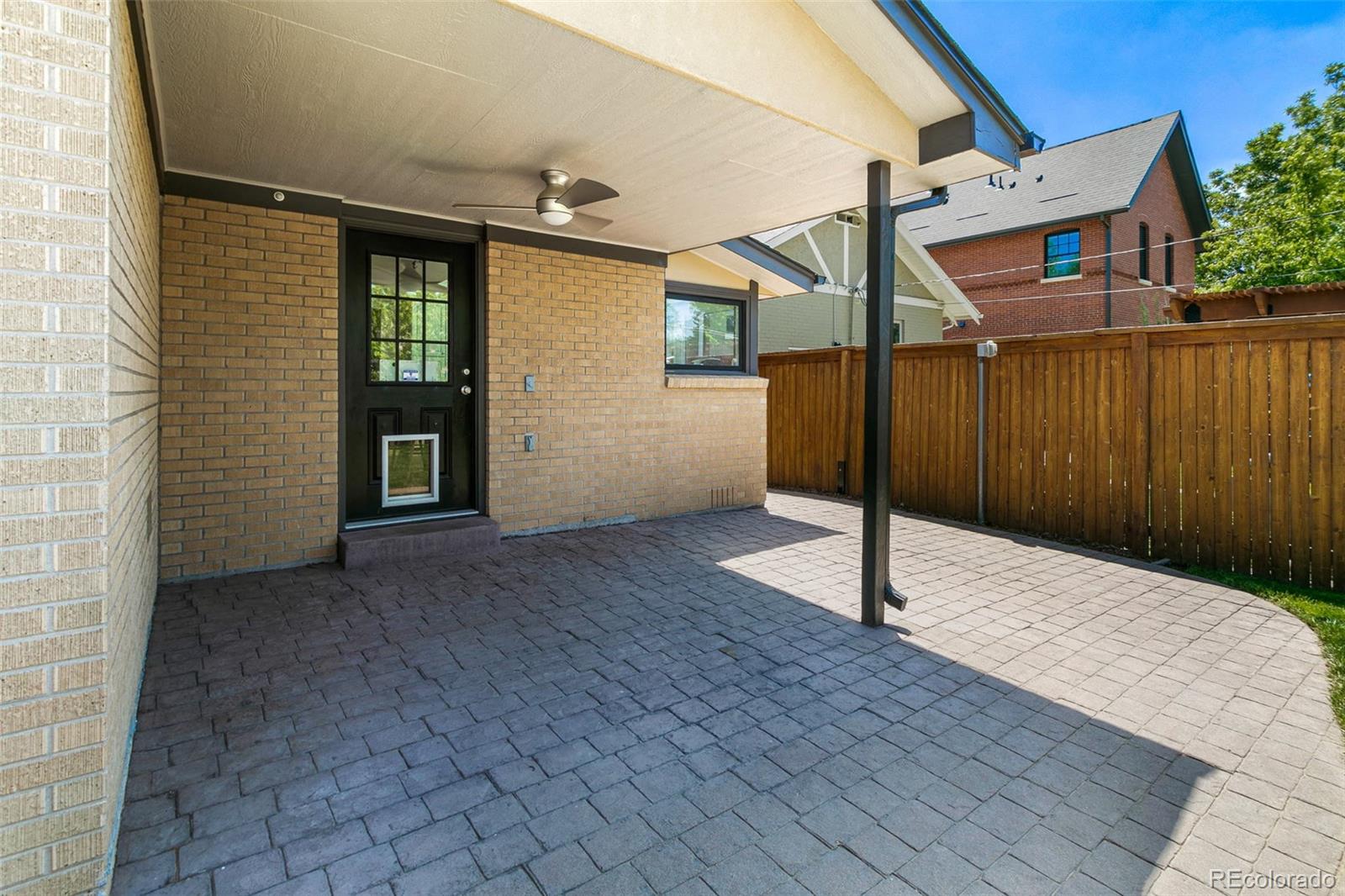 1643 South Ogden Street Denver, CO 80210 - Photo 33 of 39 a view of a backyard