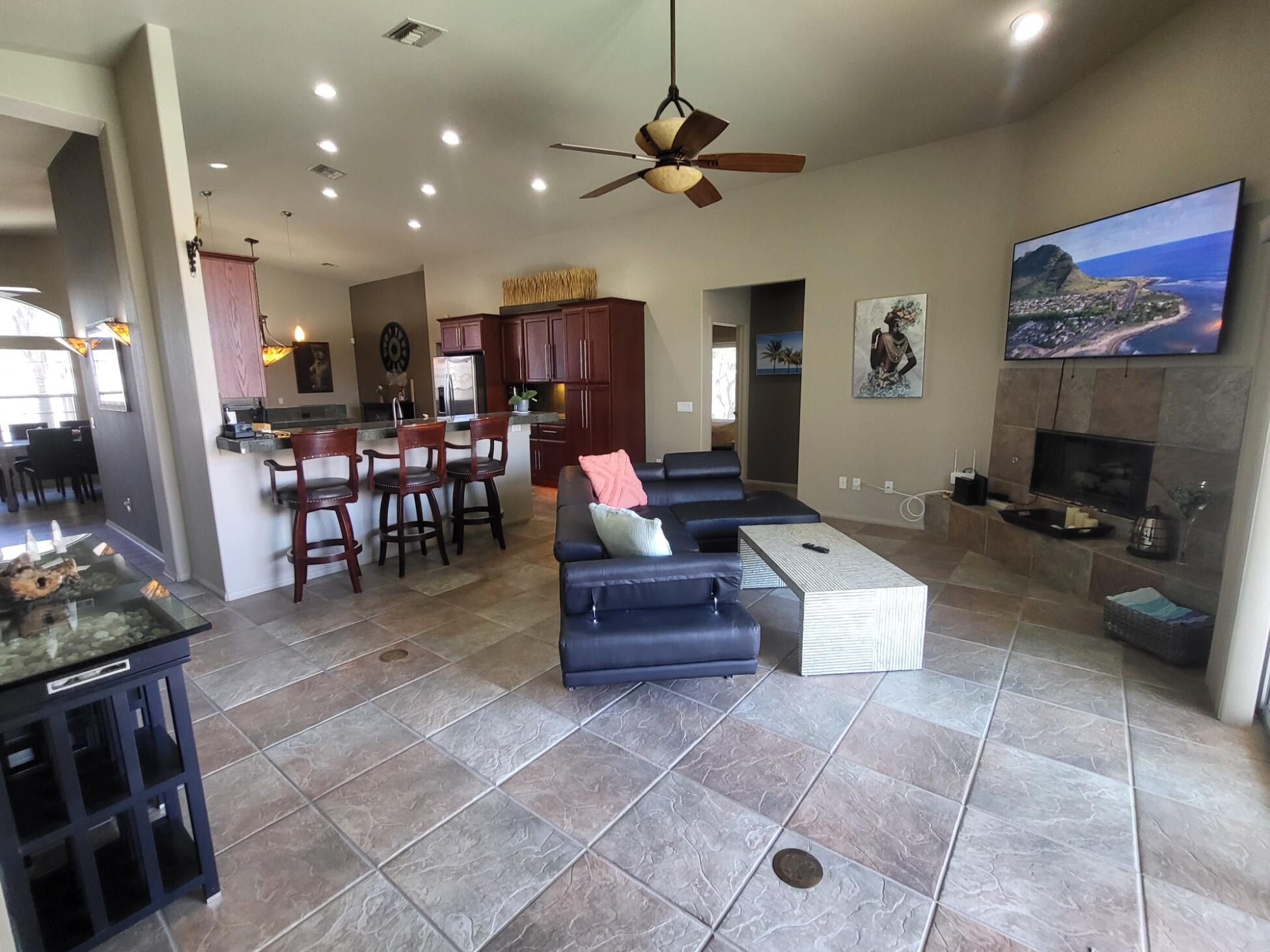 67235 Garbino Road Cathedral City, CA 92234 - Photo 22 of 45 Family Rm to Kitchen