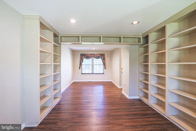 a view of wooden floor in a room