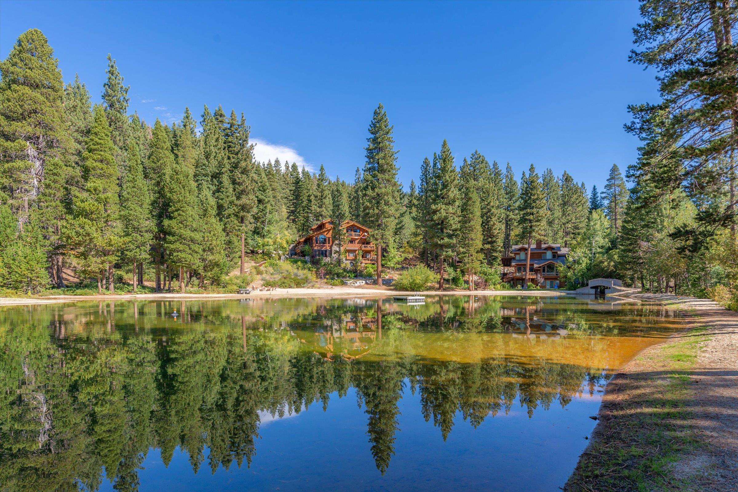 192 Hidden Lake Loop Olympic Valley, CA 96146 - Photo 21 of 21 a view of a large body of water with water fall