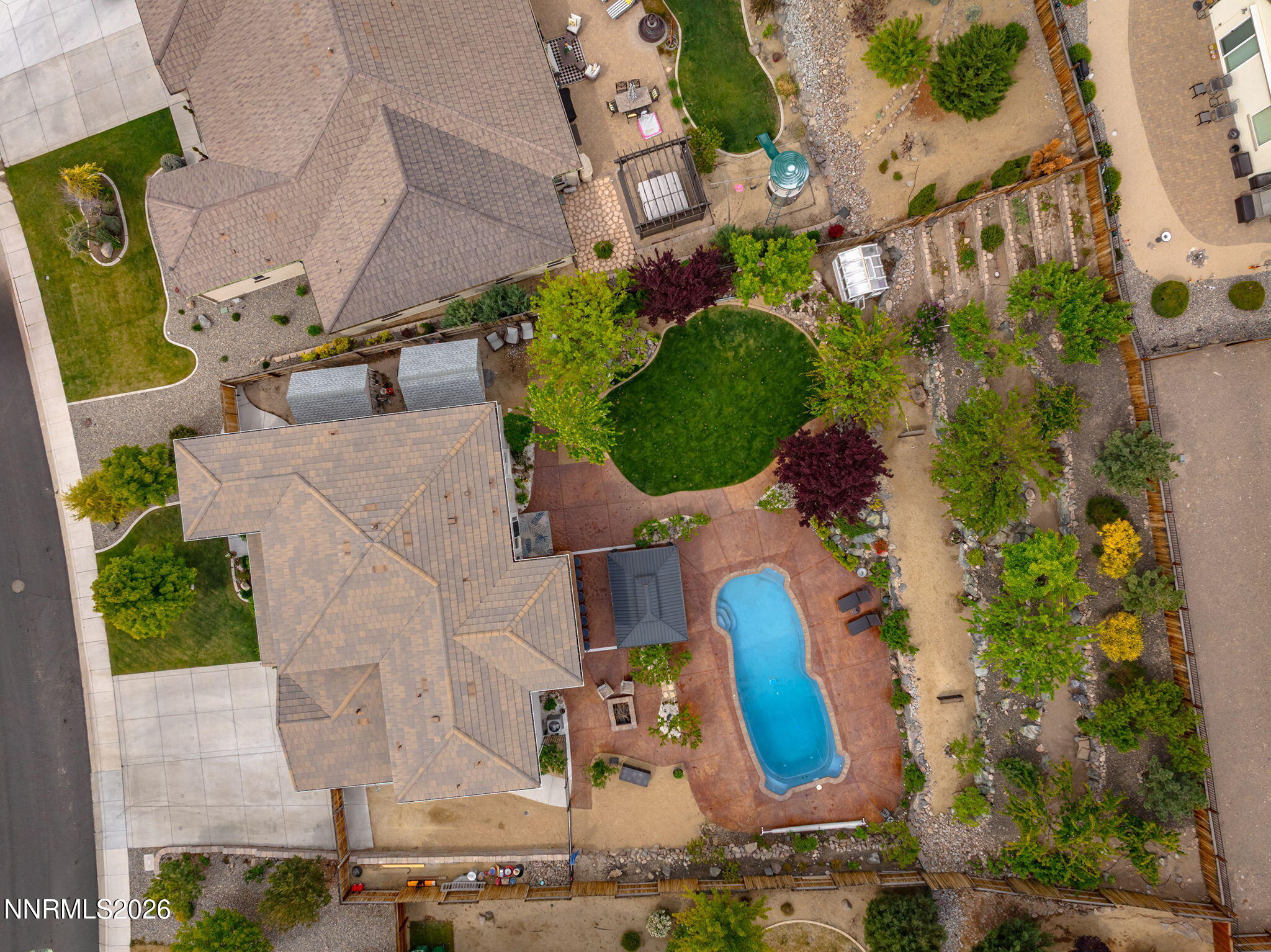 2960 Tobiano Drive Reno, NV 89521 - Photo 59 of 77 an aerial view of houses with outdoor space