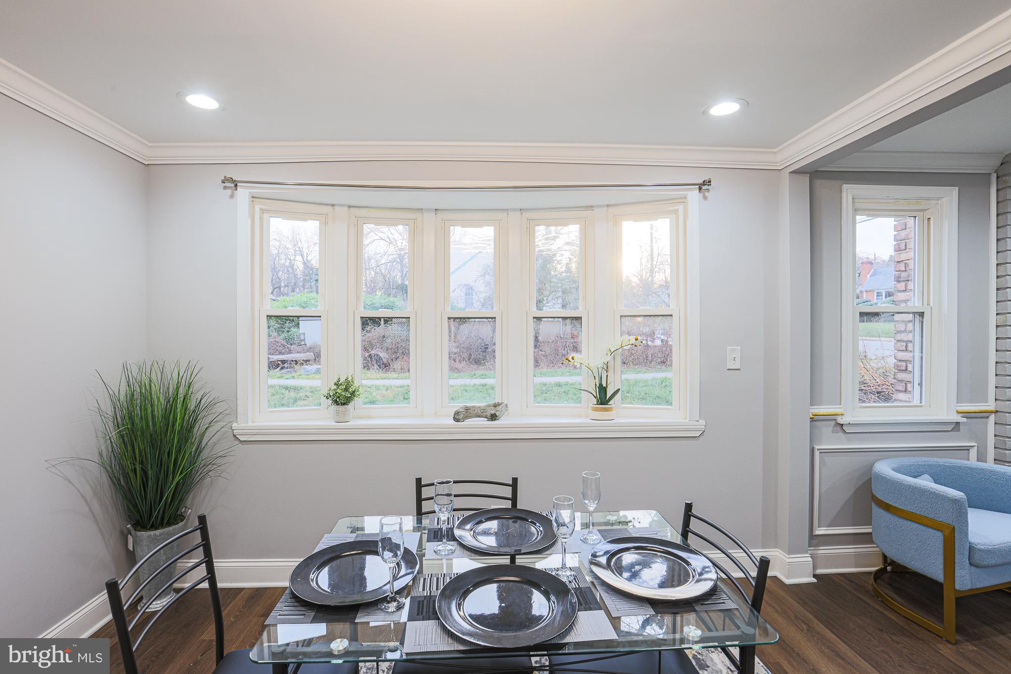 2507 Taney Road Baltimore, MD 21209 - Photo 48 of 58 a view of a dining room with furniture window and outside view