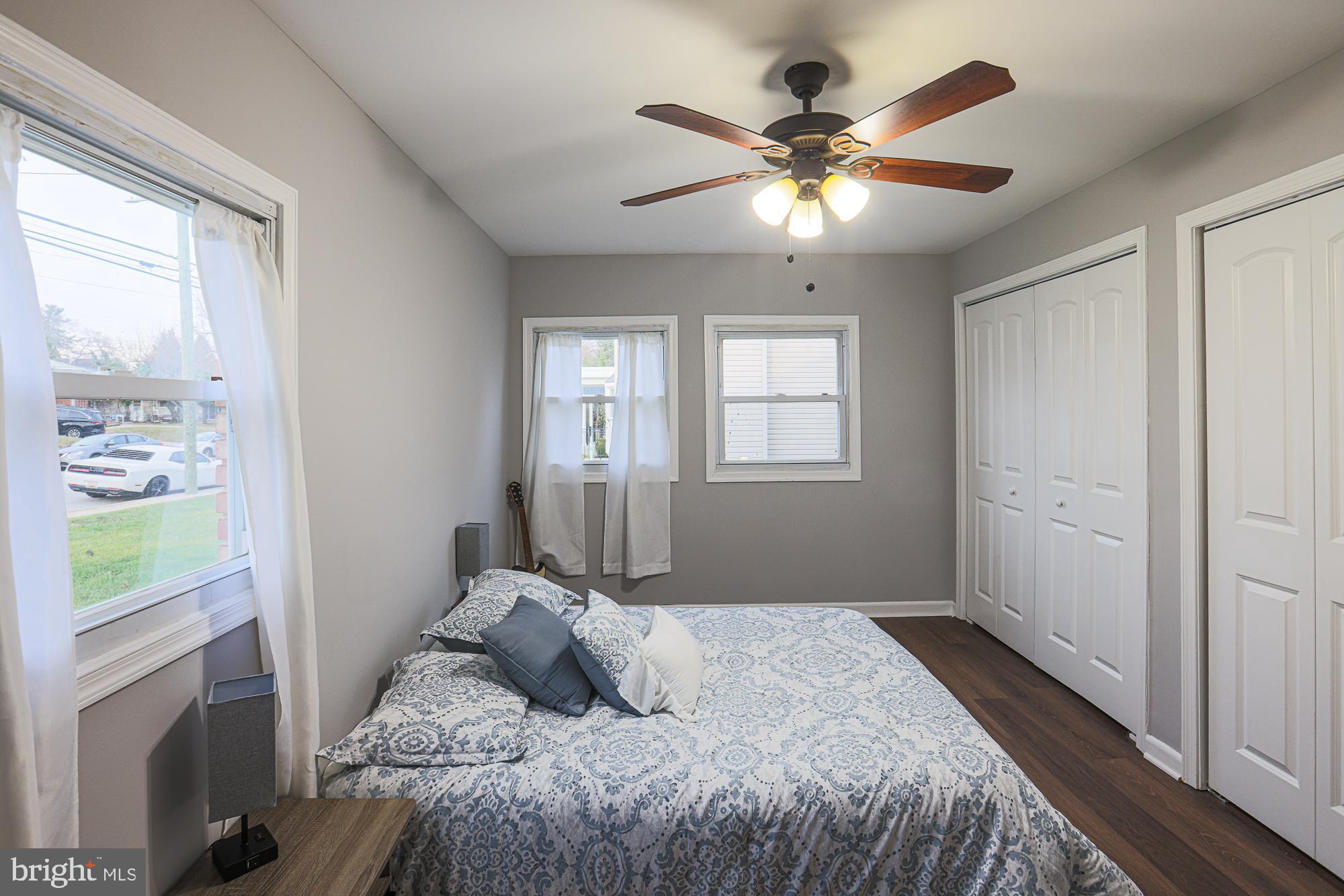 2507 Taney Road Baltimore, MD 21209 - Photo 56 of 58 a bedroom with a large bed and a window