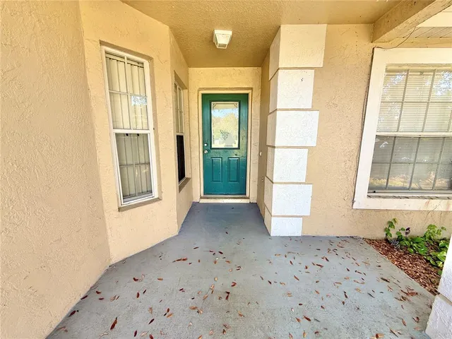 a view of a bedroom with a window