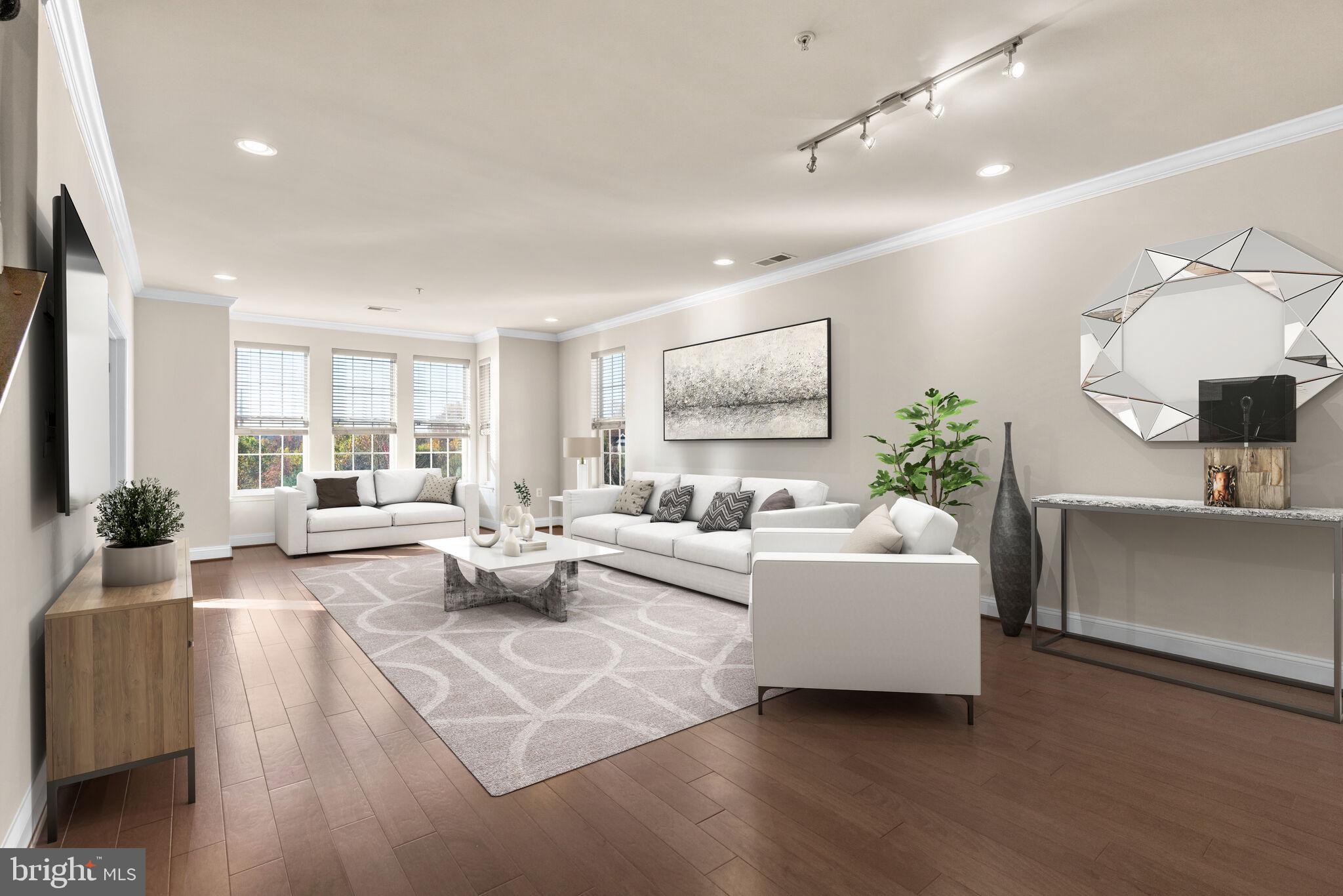 11201 Chase Street, Unit 60 Fulton, MD 20759 - Photo 10 of 40 Virtually Staged Living Room