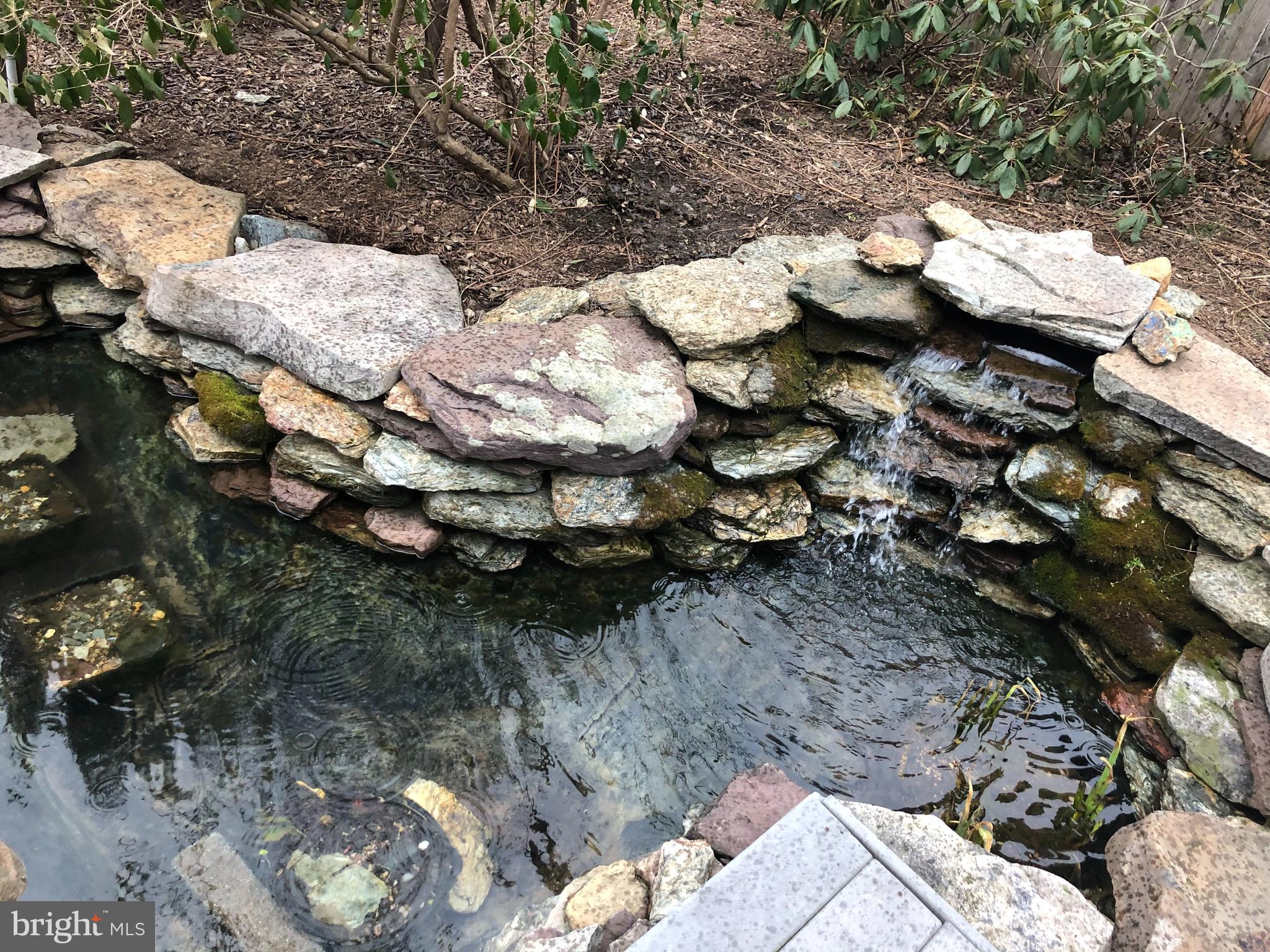 9710 Wightman Road Gaithersburg, MD 20882 - Photo 41 of 46 Koi Pond Surrounded By Stone