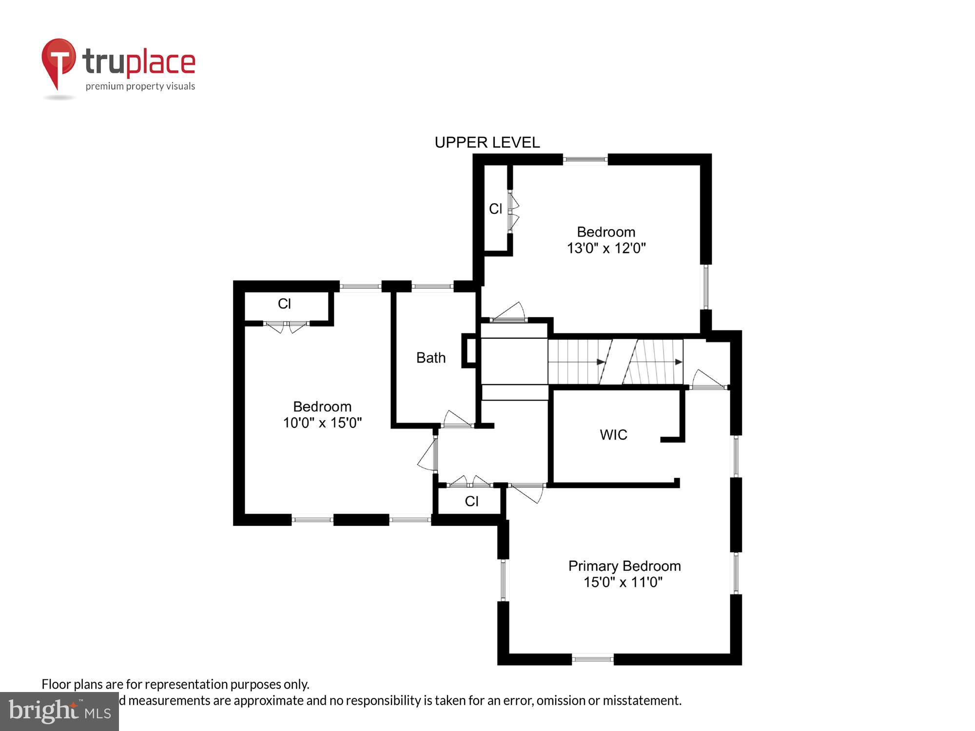 9710 Wightman Road Gaithersburg, MD 20882 - Photo 44 of 46 Upper Level Floor Plan