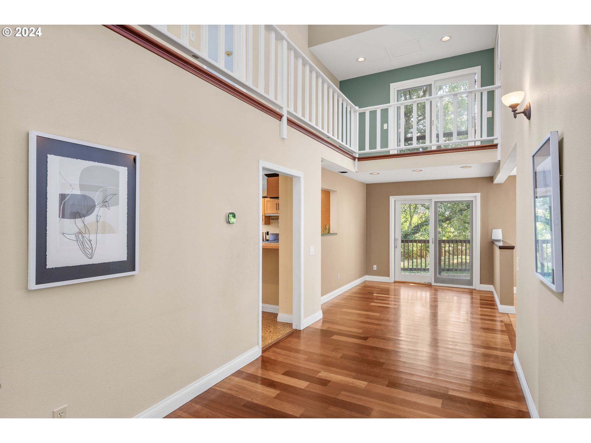 4803 Southwest Stonebrook Court Portland, OR 97239 - Photo 16 of 40 a view interior of a house with wooden floor