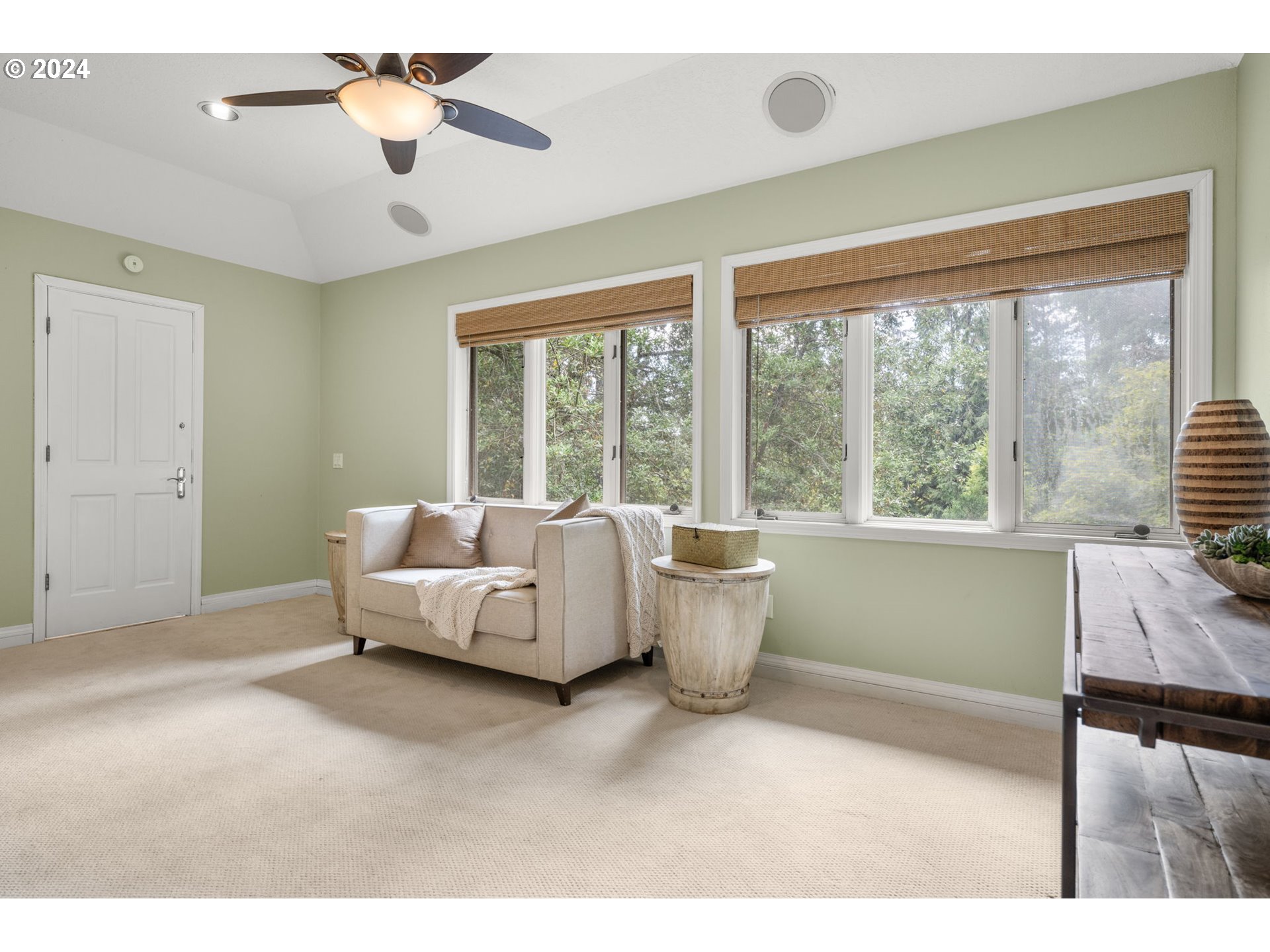 4803 Southwest Stonebrook Court Portland, OR 97239 - Photo 23 of 40 a living room with furniture and a large window