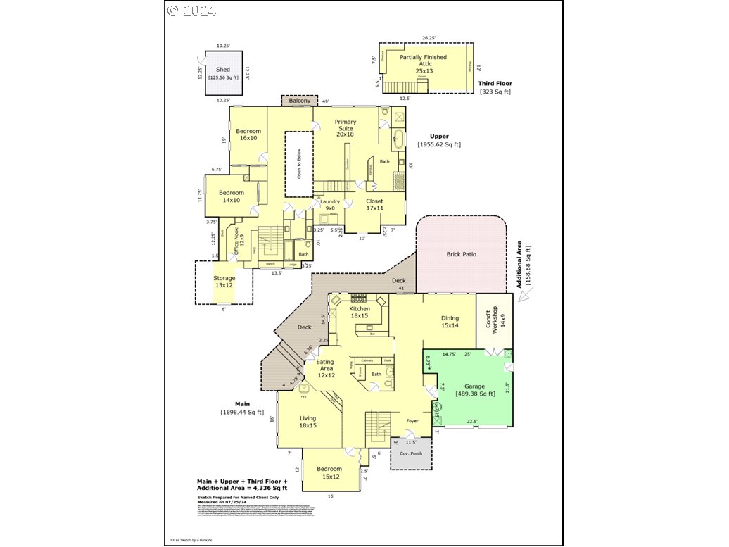 4803 Southwest Stonebrook Court Portland, OR 97239 - Photo 40 of 40 a picture of a floor plan