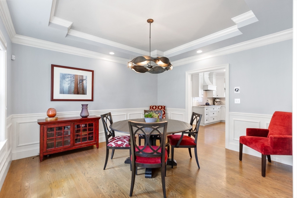 24 Pine Knoll Road Lexington, MA 02420 - Photo 4 of 41 a view of a dining room with furniture and wooden floor