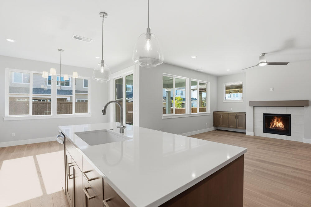 60943 Southeast Apollo Place Bend, OR 97702 - Photo 3 of 21 Kitchen to great room