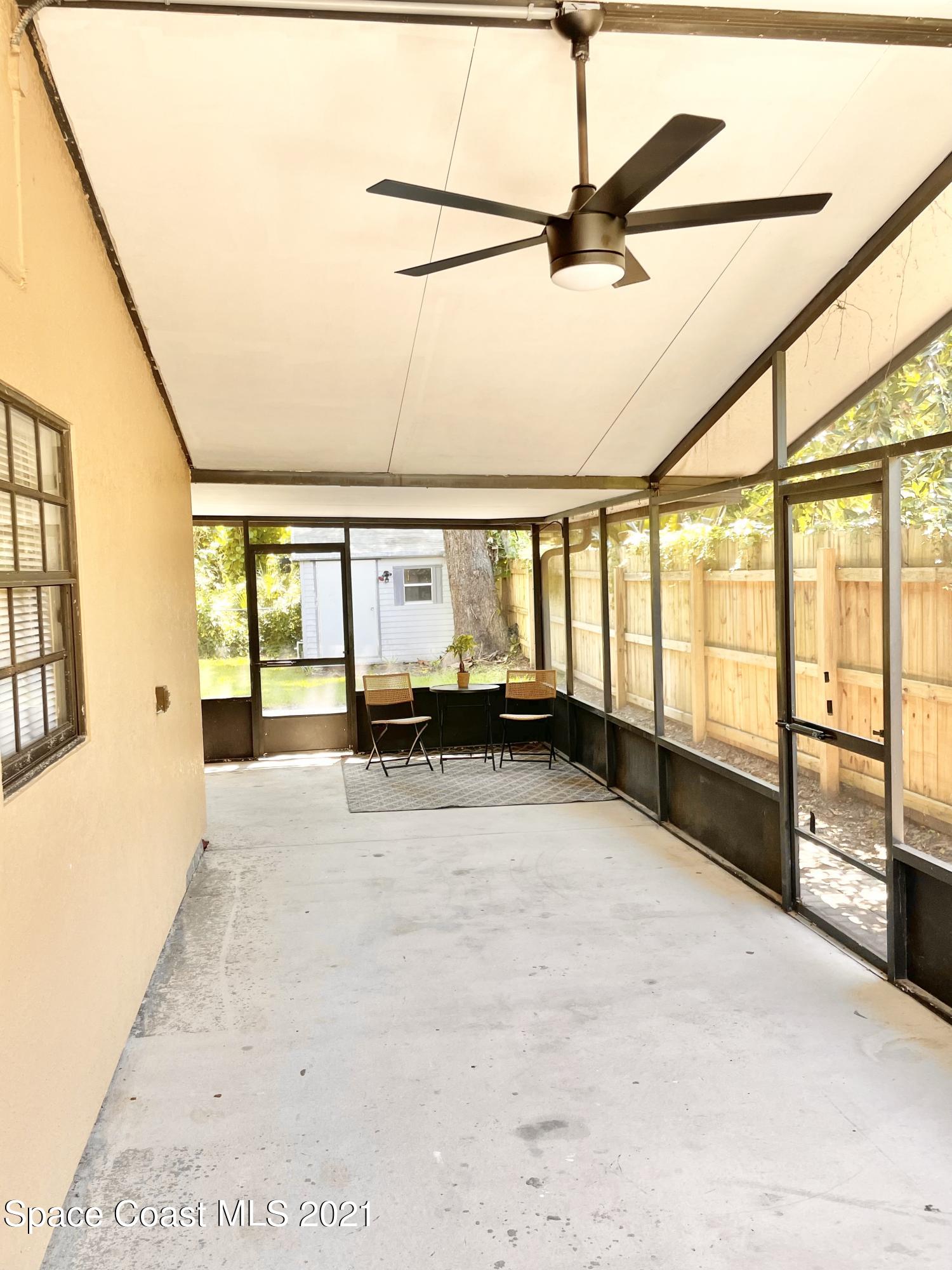 7415 Darien Road Cocoa, FL 32927 - Photo 8 of 12 Large Porch